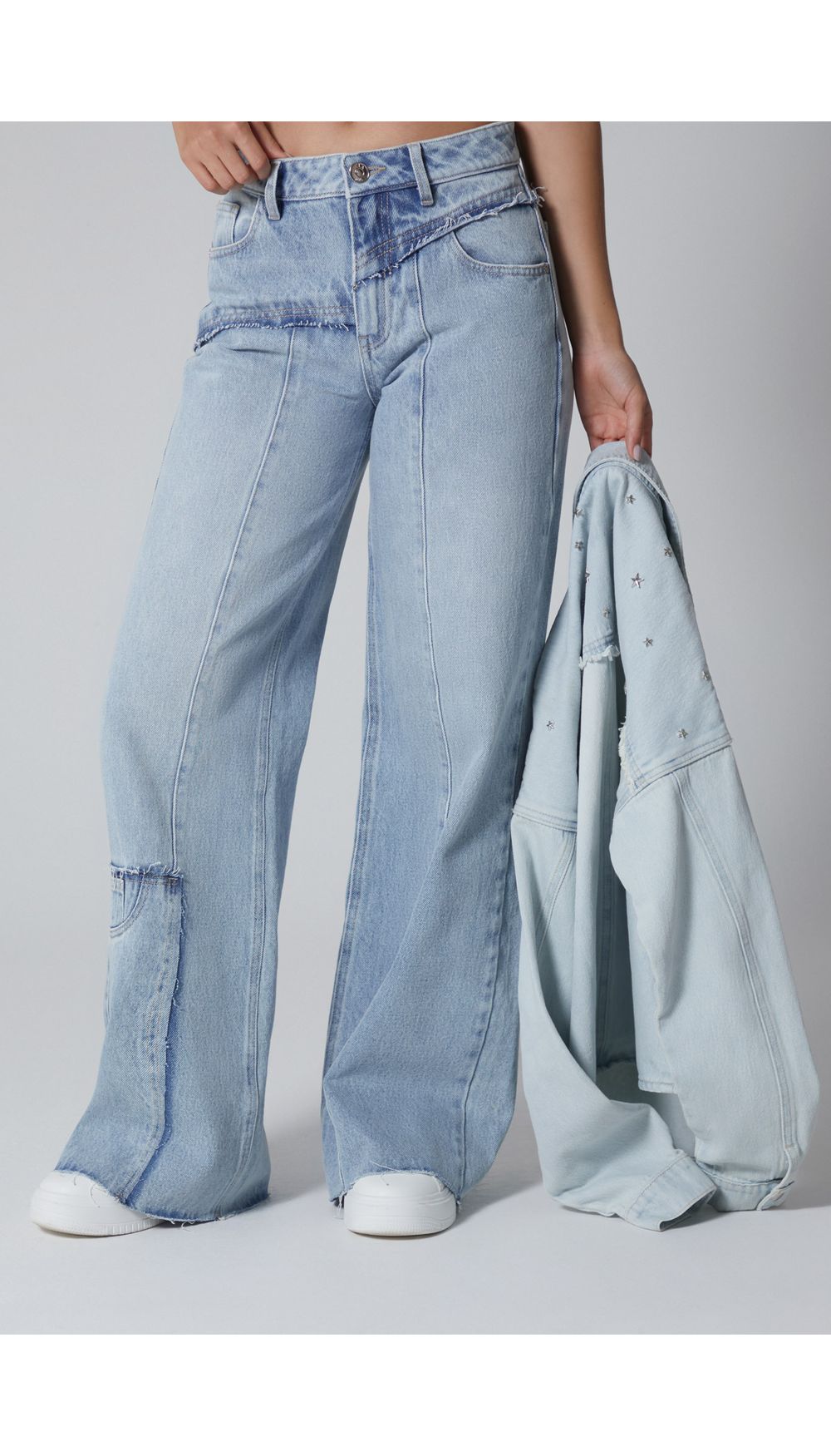 Jean para mujer tiro medio