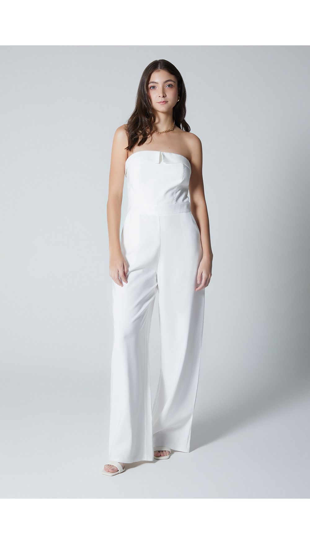 Enterizo pantalon para mujer strapless