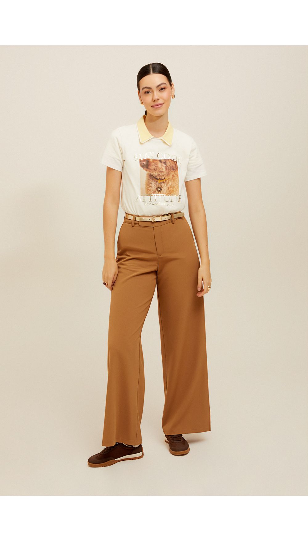 Camiseta estampada para mujer
