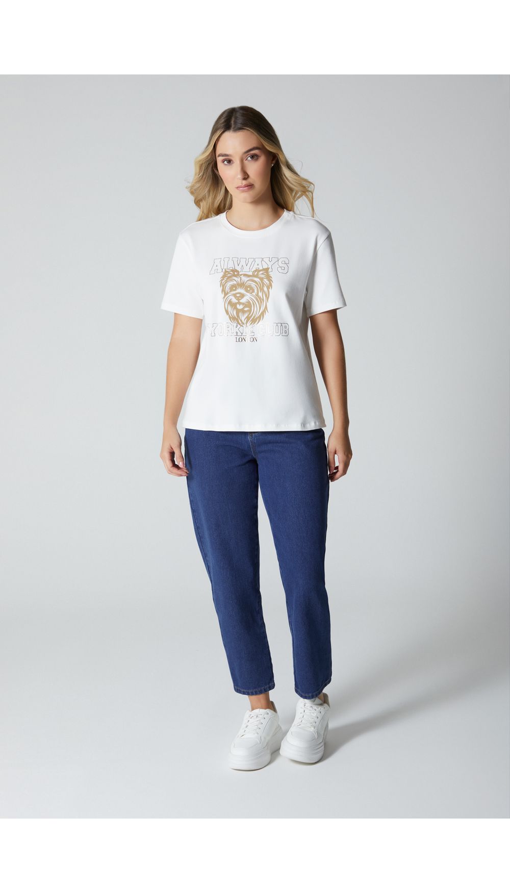 Camiseta estampada para mujer