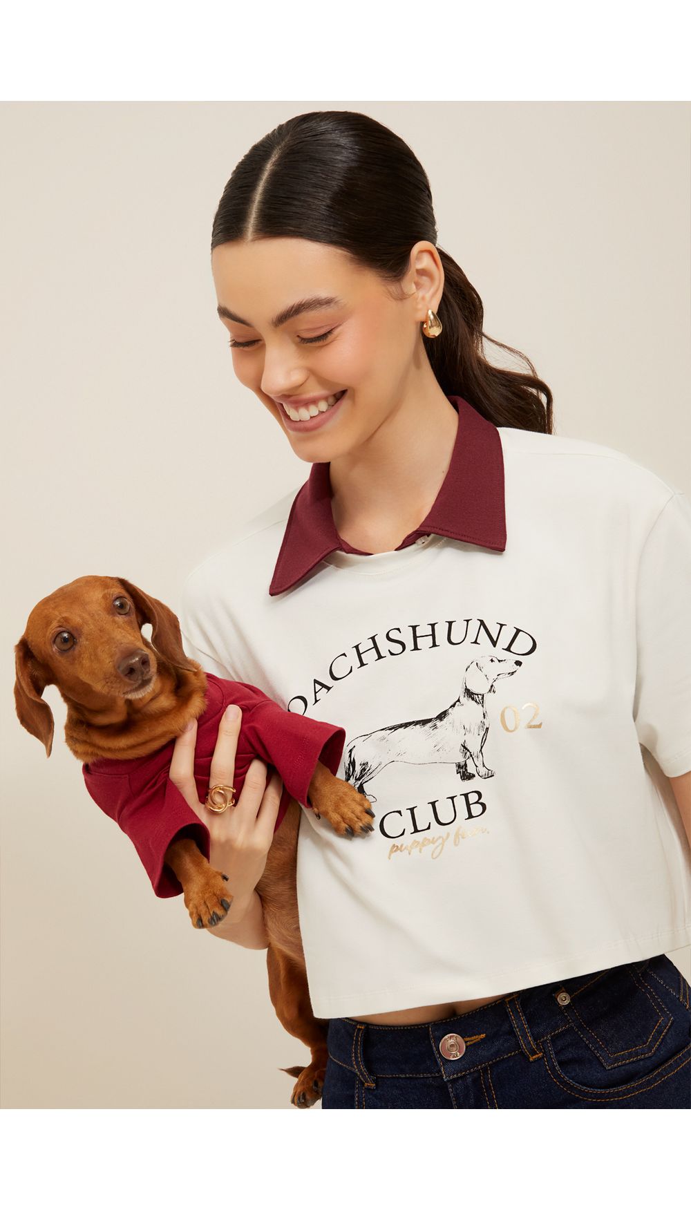 Camiseta estampada para mujer