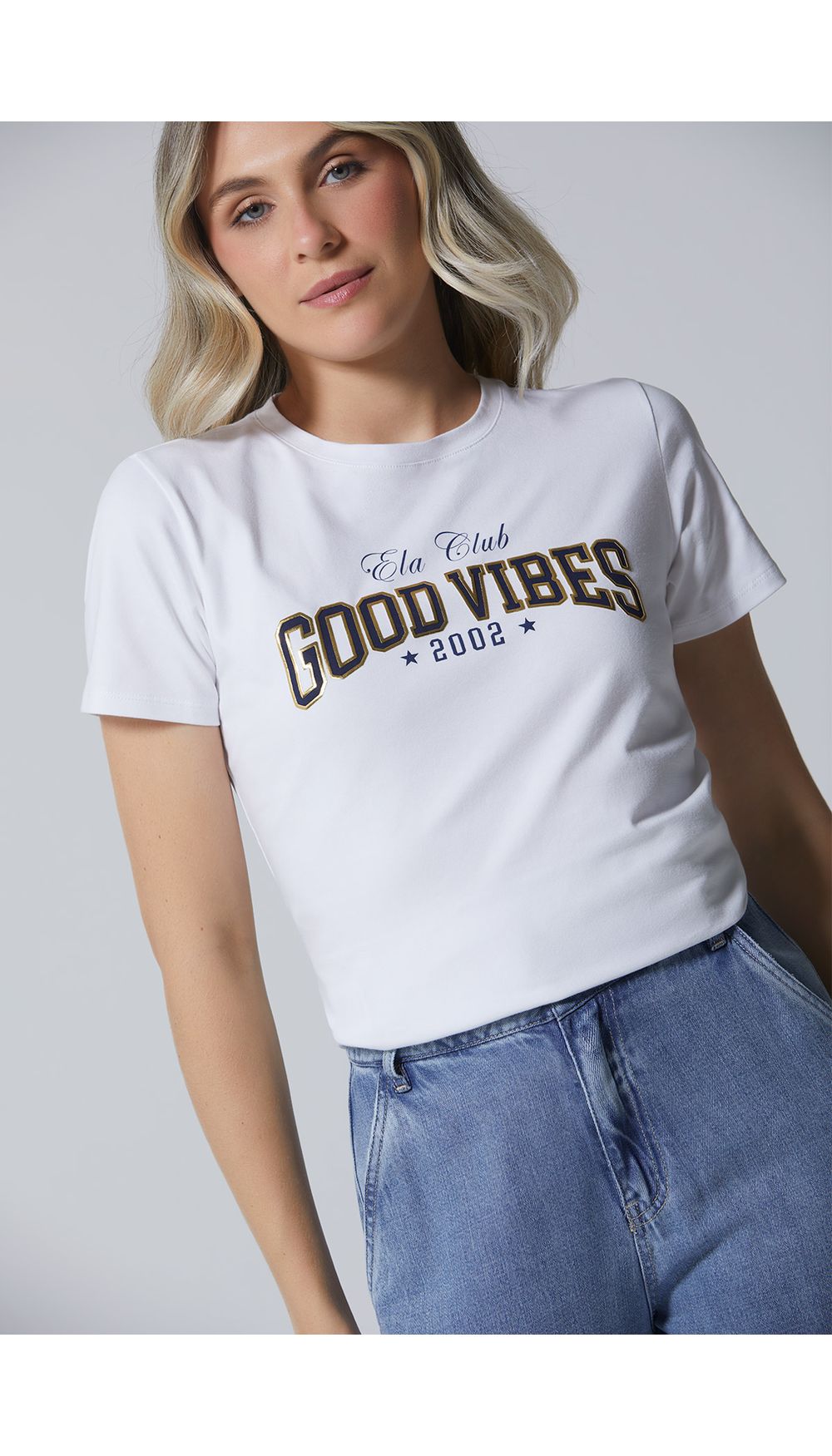 Camiseta para mujer estampada