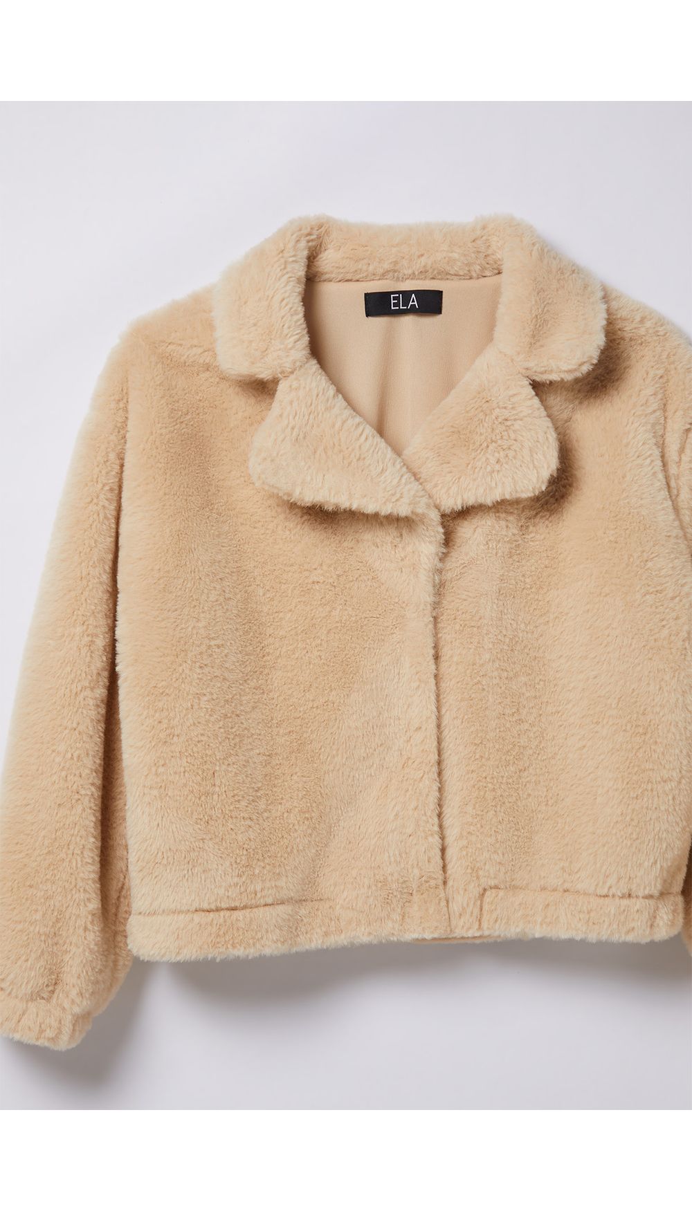 Chaqueta niña de pelos