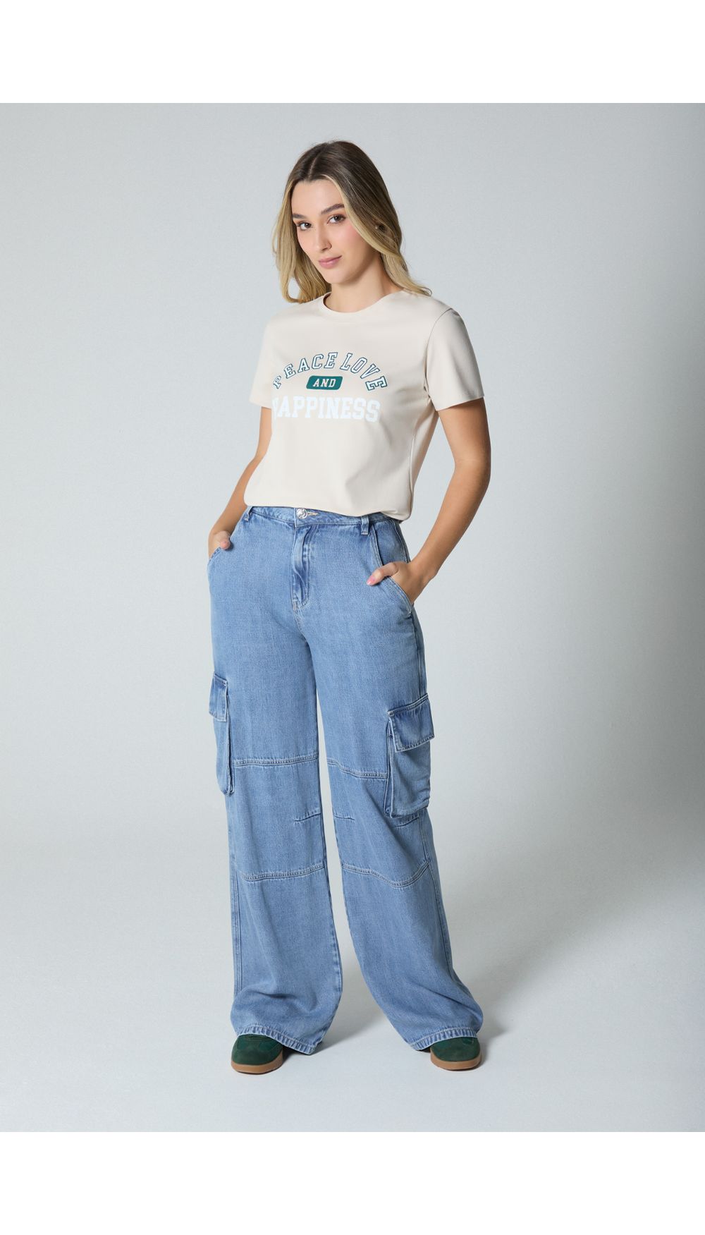 Camiseta para mujer estampada