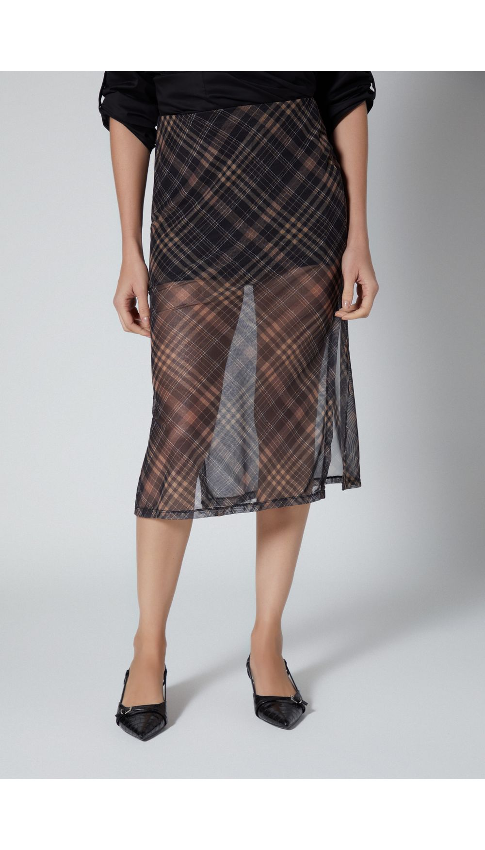 Falda para mujer en malla
