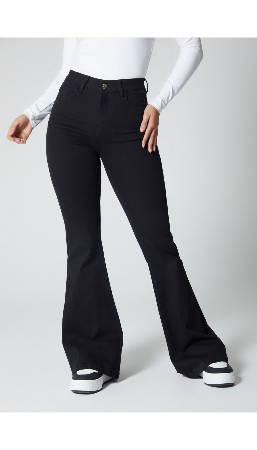 Jean basico para mujer campana