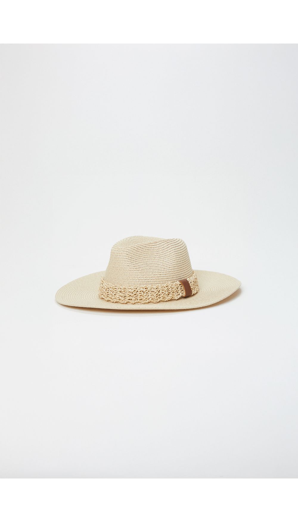 Sombrero con insumo unicolor