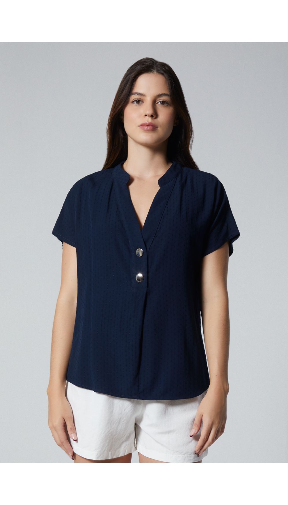 Blusa manga japonesa con puño