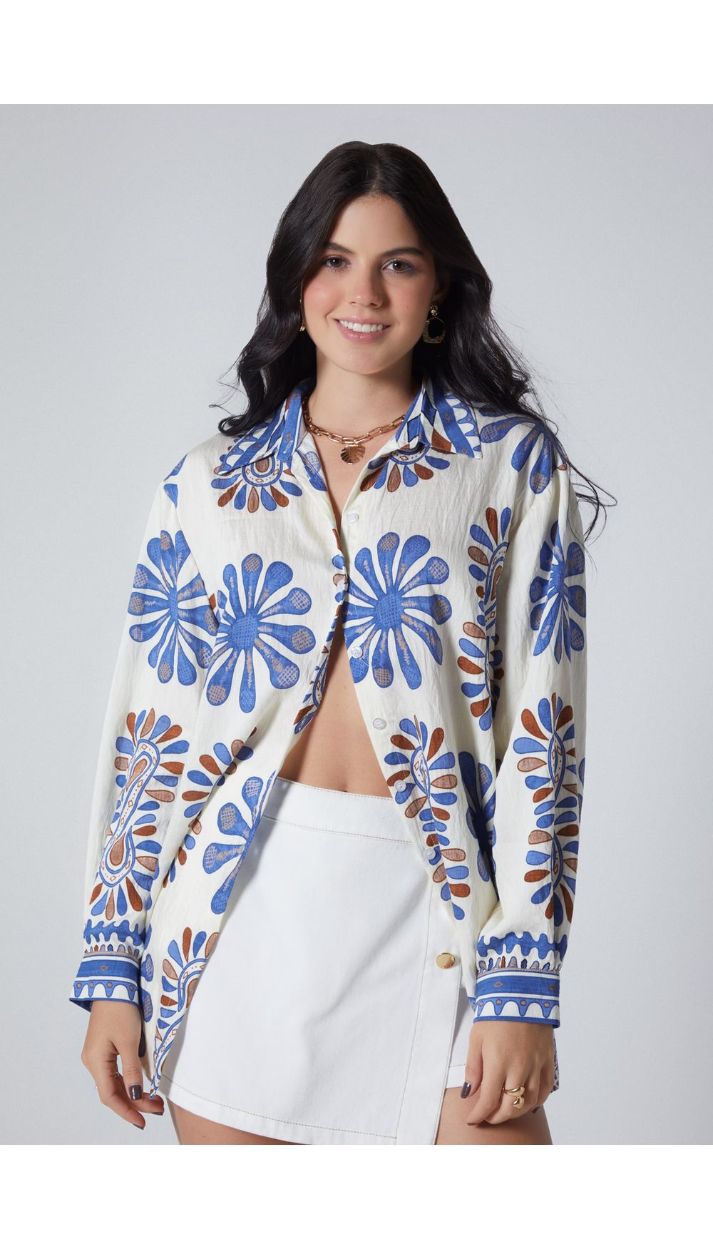 Bluson camisero para mujer