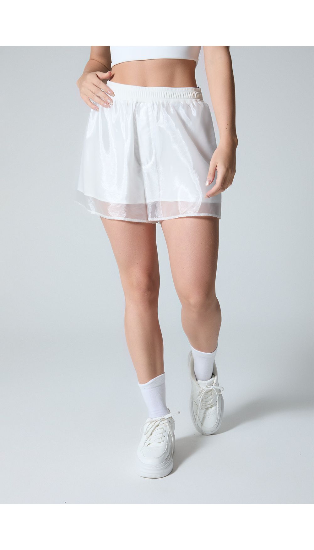 Short para mujer tiro alto