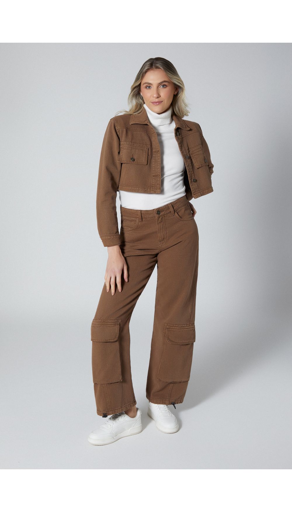 Chaqueta para mujer manga larga
