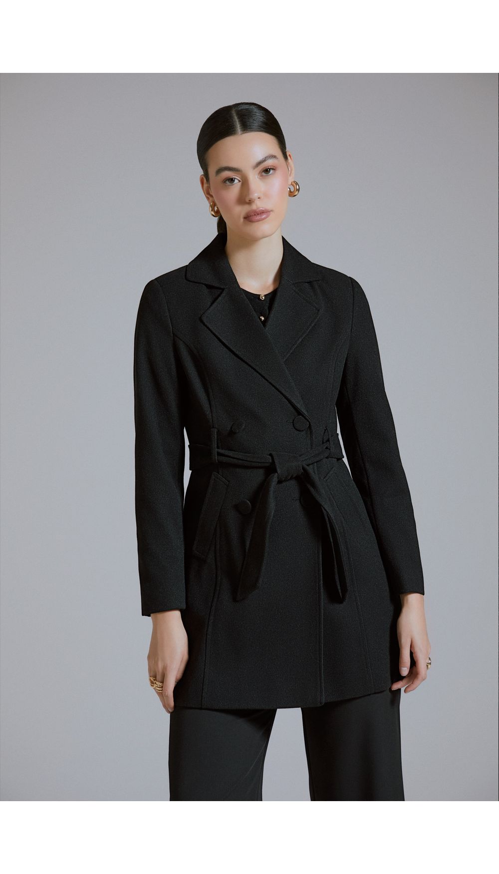 Blazer manga larga para mujer