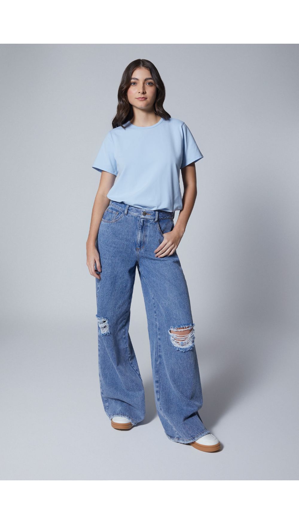 Camiseta manga corta para mujer