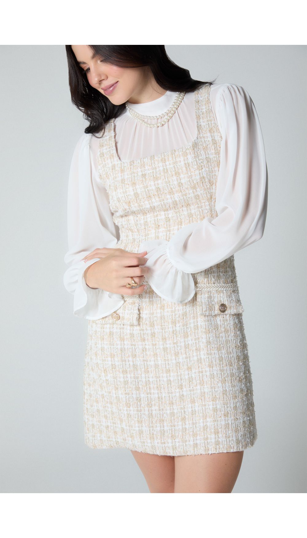 Vestido corto para mujer