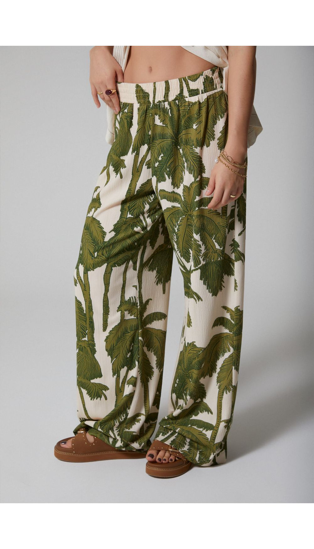 Pantalon palazzo para mujer