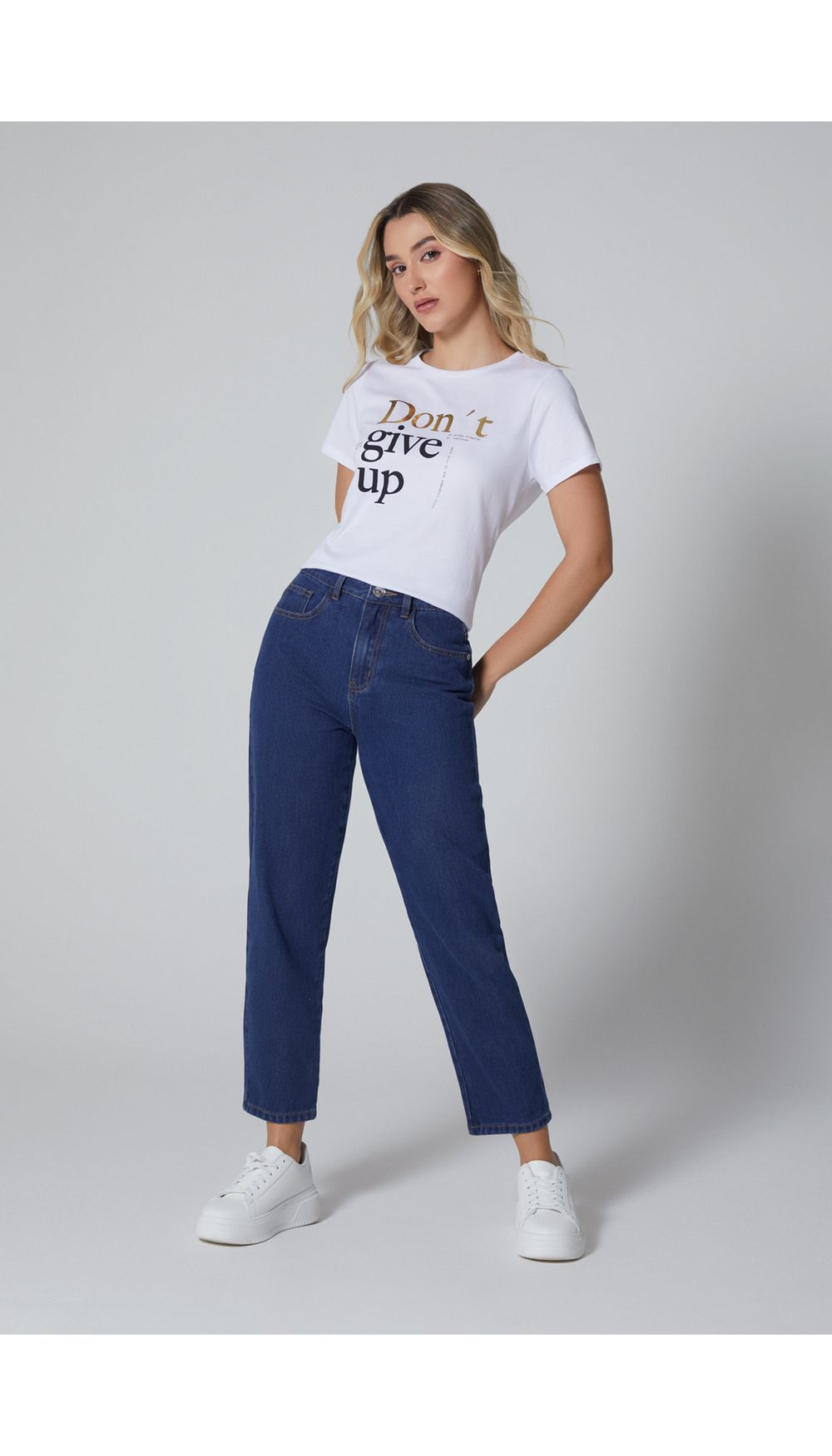 Camiseta estampada para mujer precio gancho