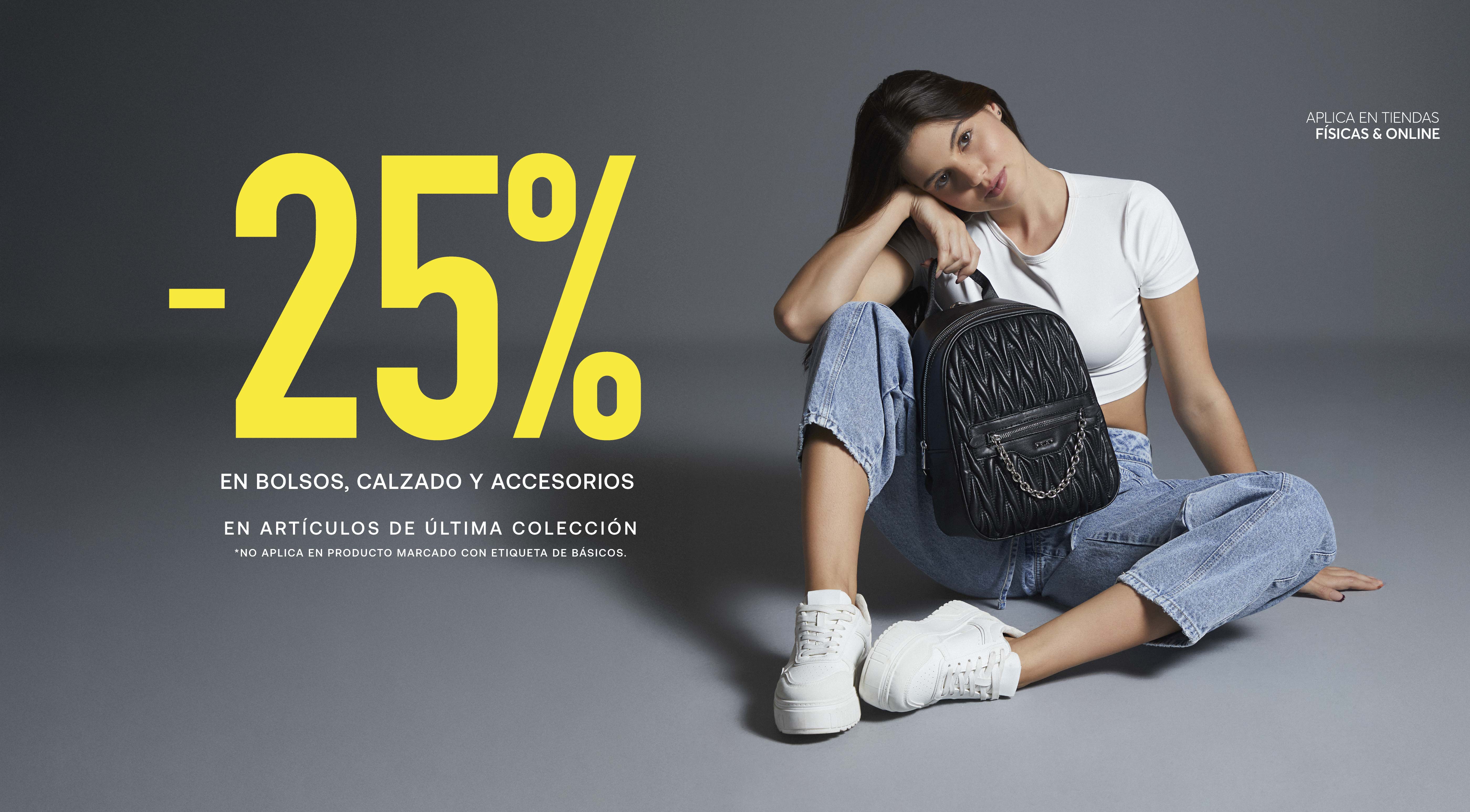 Calzados y Bolsos al 25% | ela​