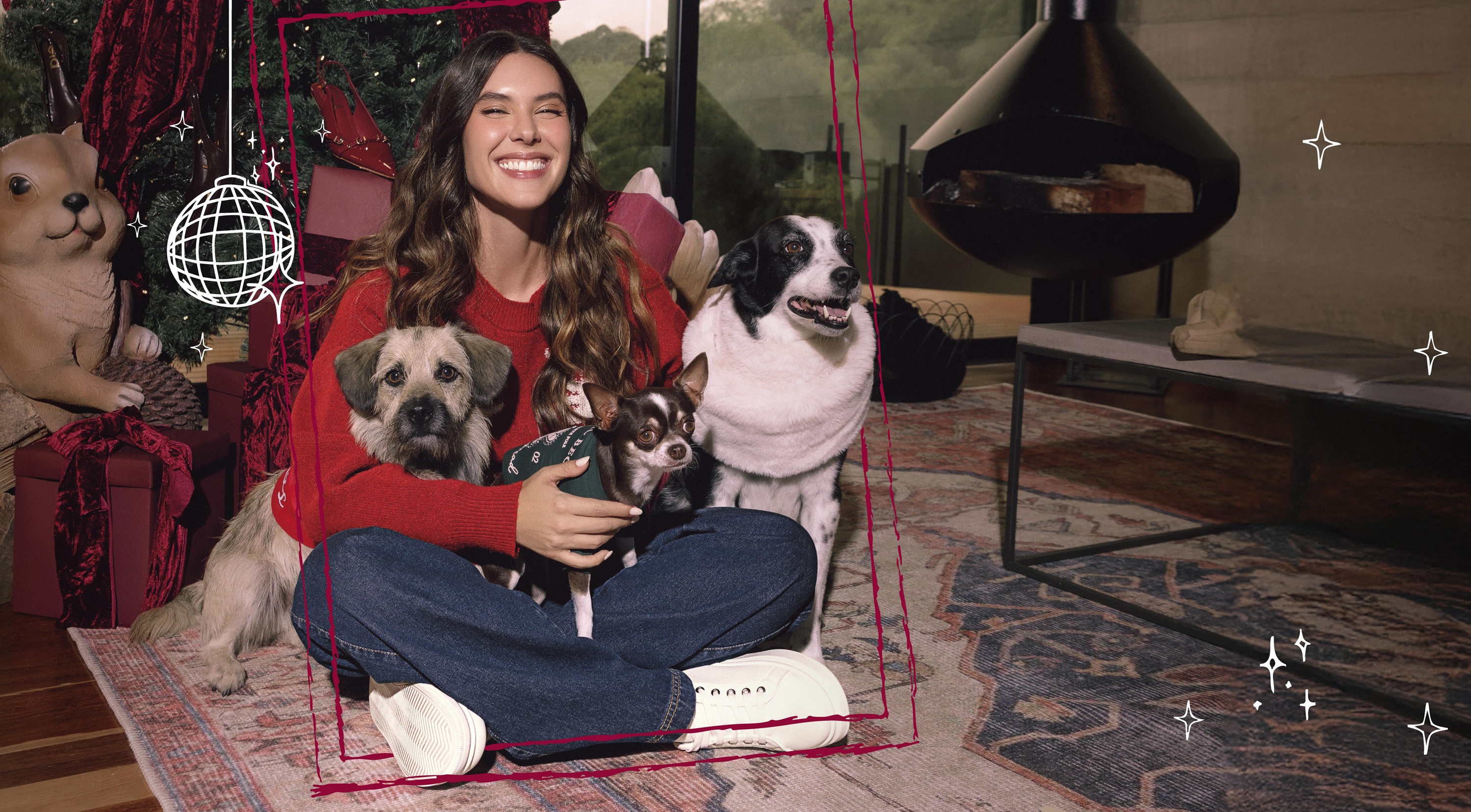 Daniela Salazar presenta la colección de Navidad ELA en Colombia, moda festiva y looks acogedores para navidad.