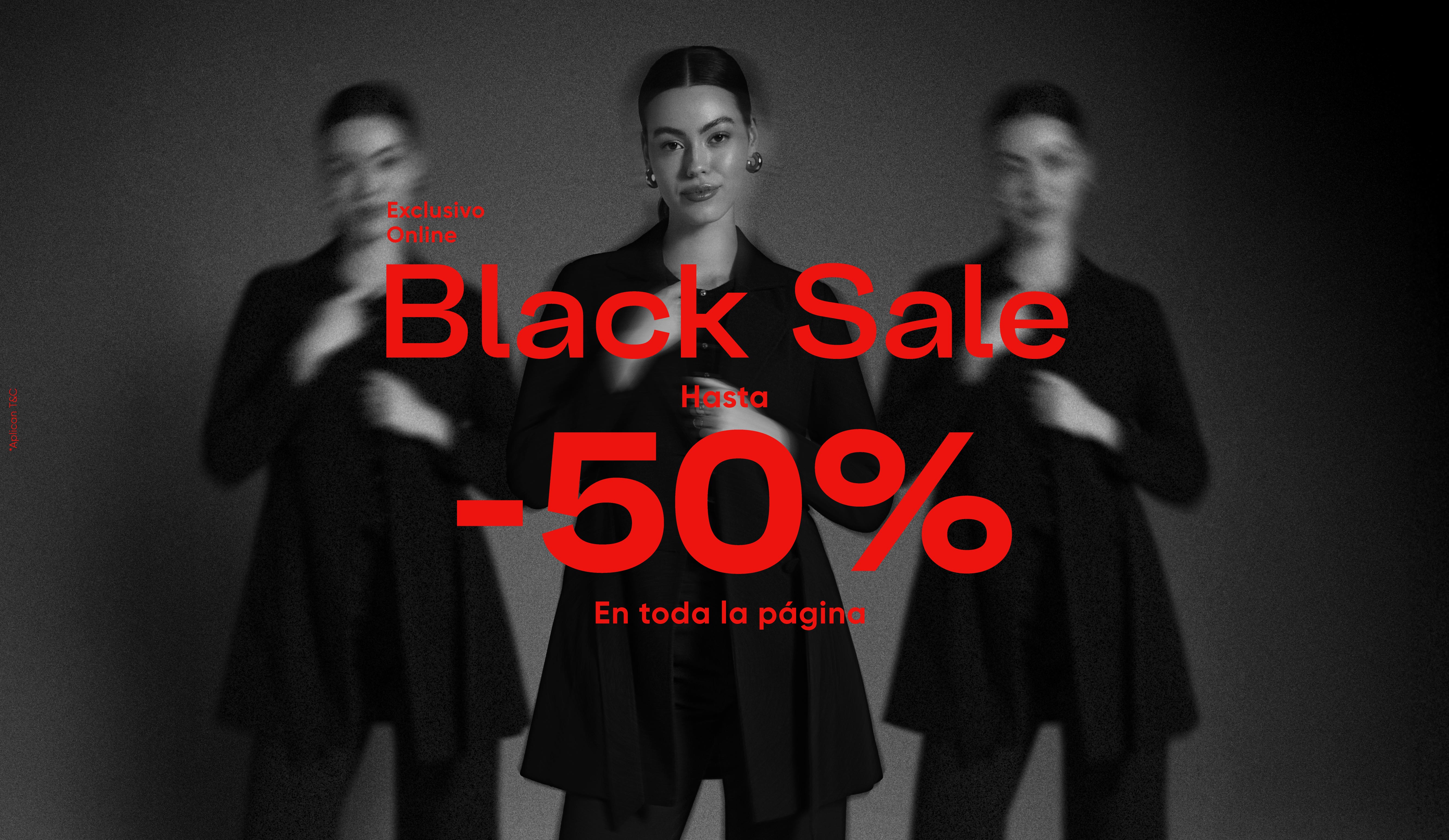 Black Sale hasta 50% Dcto.  | ELA​​