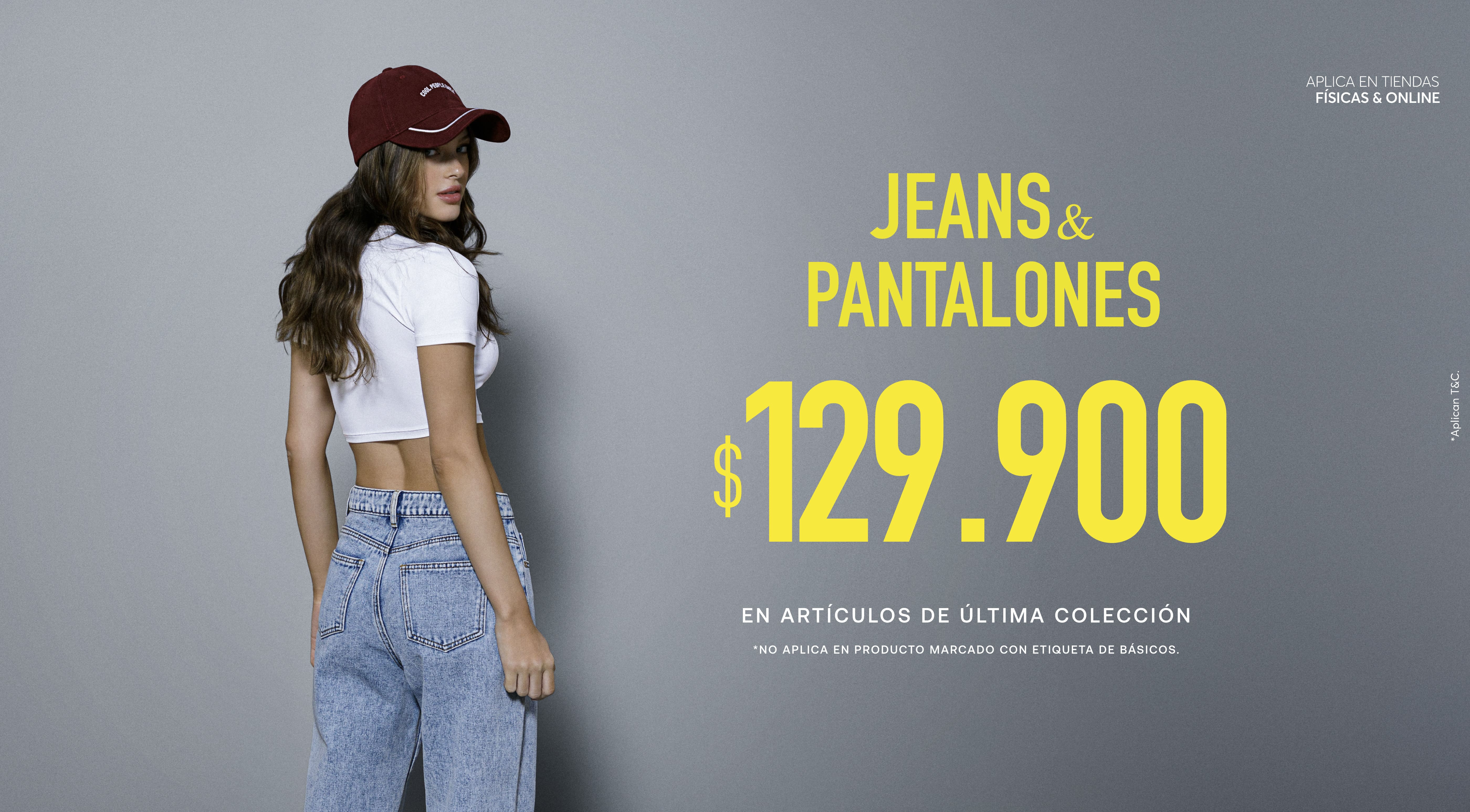 Jeans y Pantalones a $129.900  | ELA​