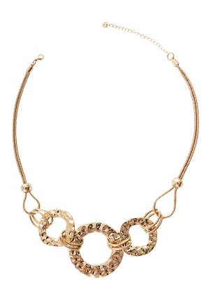 Foto de accesorios para mujer: collar con detalles redondos en el centro