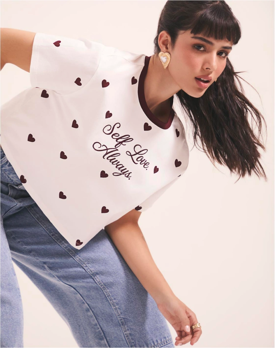 Camiseta para mujer manga corta